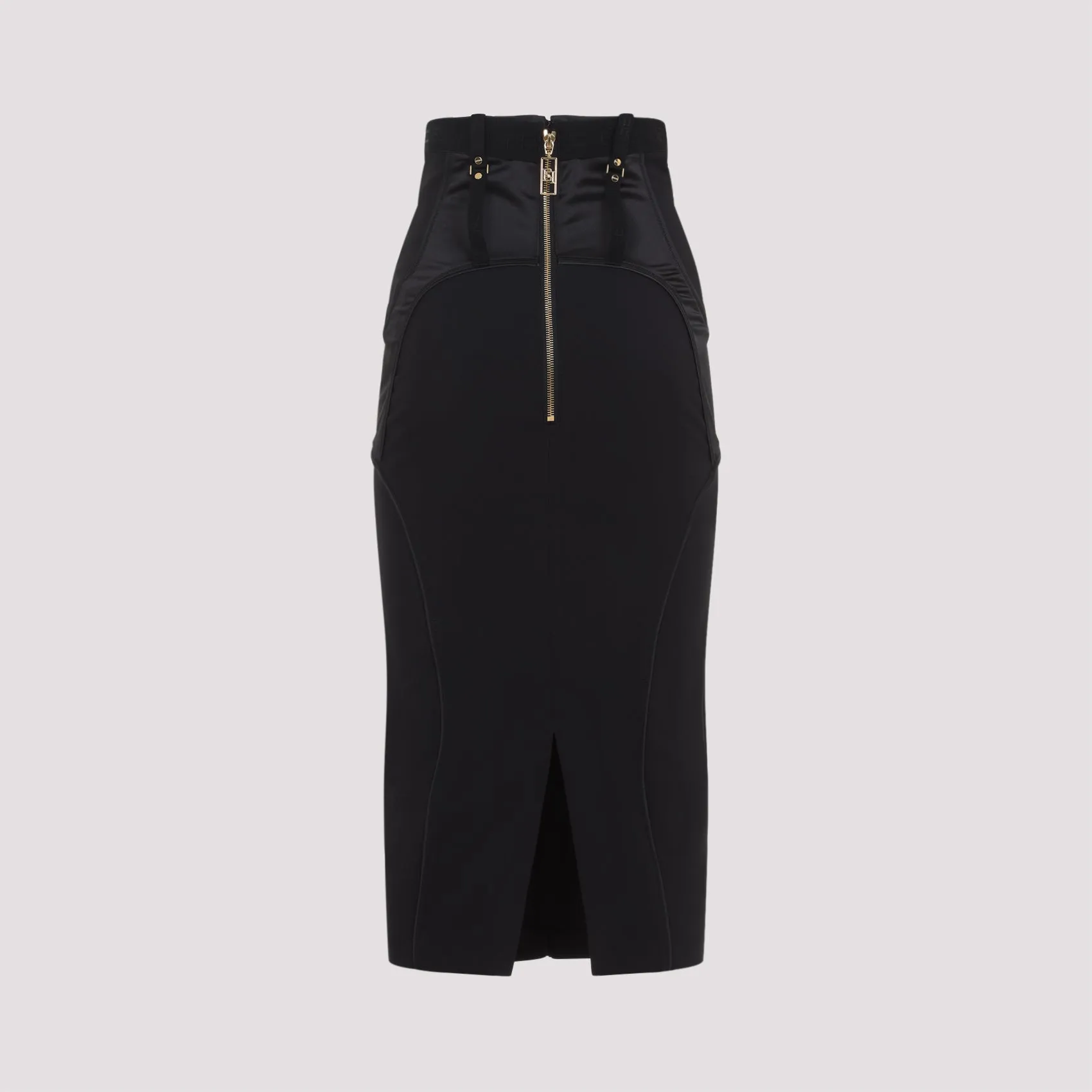 Midi Skirts Black sold by Wanan Luxury product image thumbnail 3