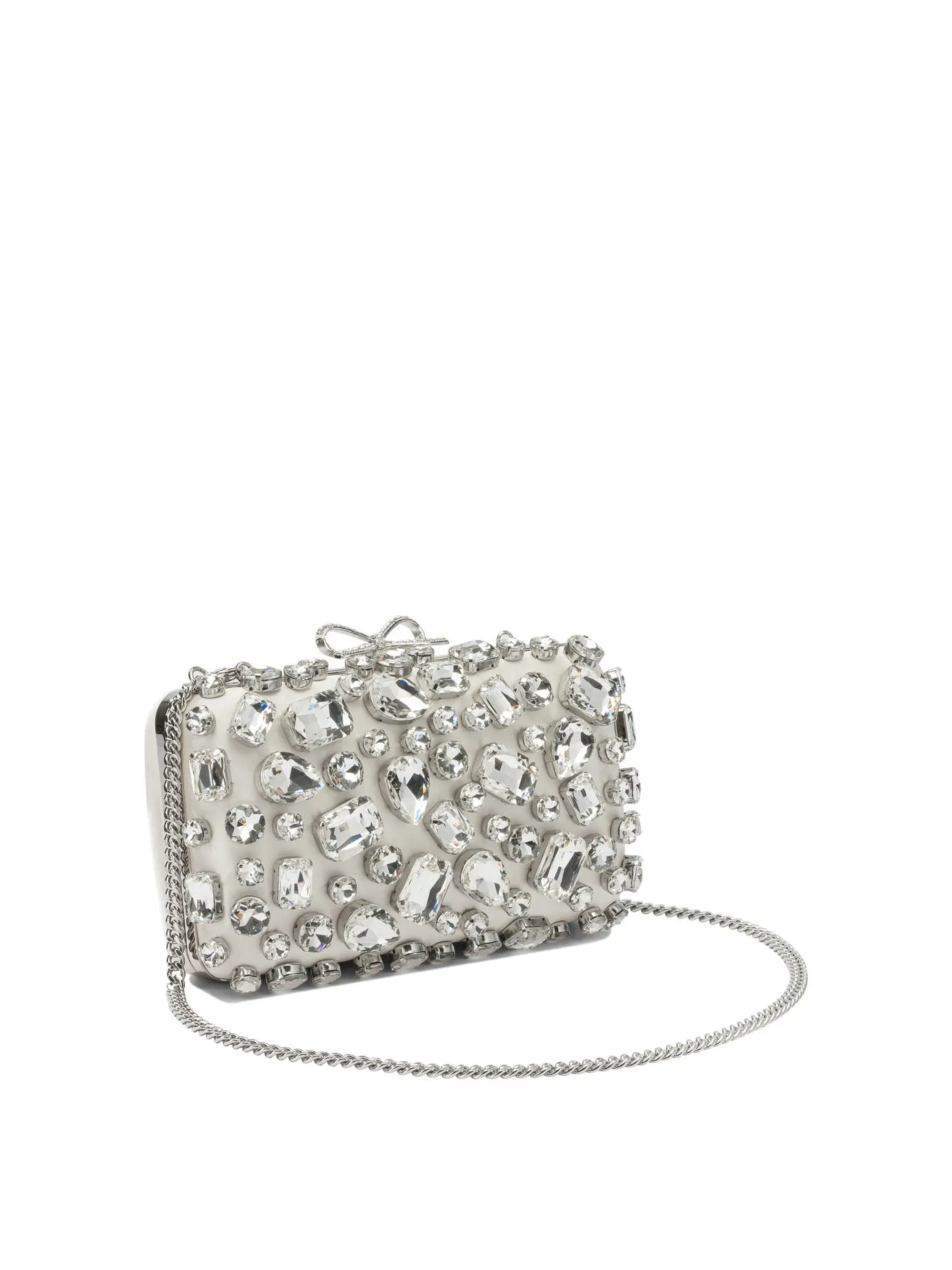 Clutch With Crystals Clutches White sold by Wanan Luxury product image thumbnail 2