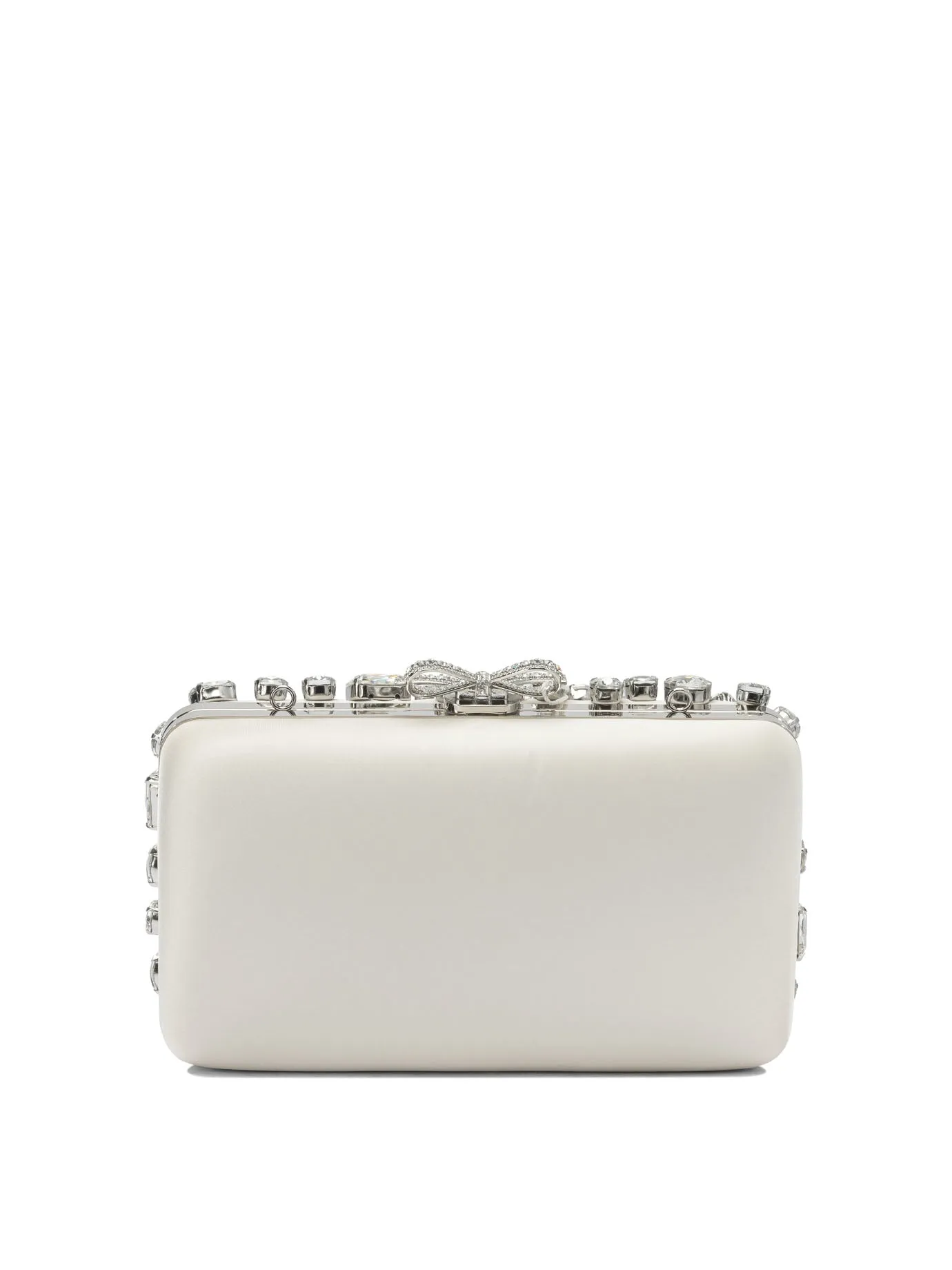 Clutch With Crystals Clutches White sold by Wanan Luxury product image thumbnail 3