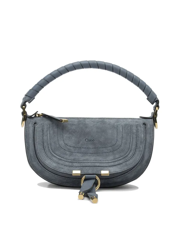Mini Marcie Shoulder Bags Blue made by Chloe