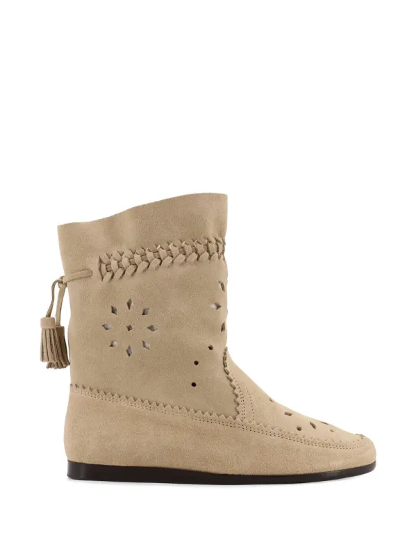 Woosta Leather Boots made by Isabel Marant