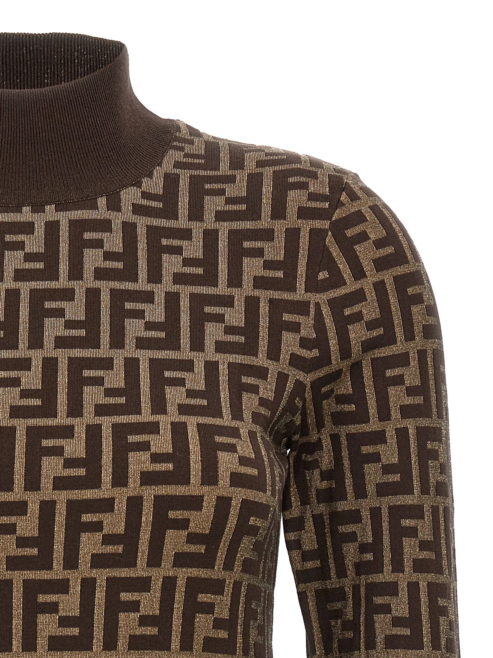 Ff Sweaters And Cardigans Brown sold by Wanan Luxury product image thumbnail 3