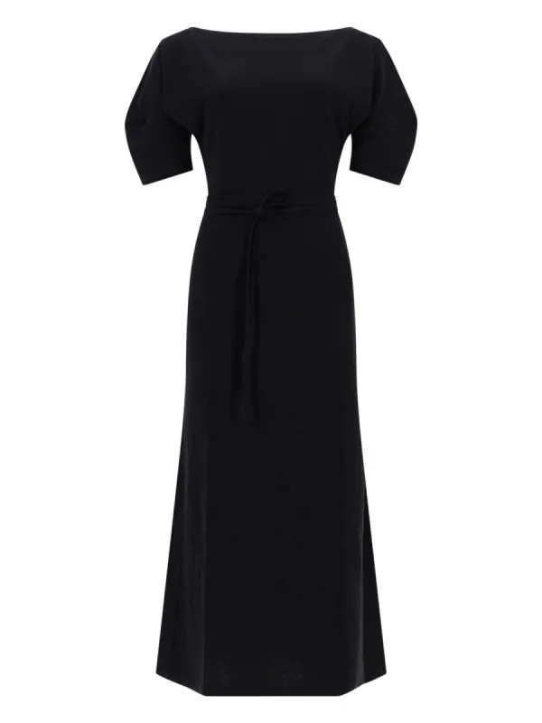 Cotton And Linen Midi Dress made by Lemaire