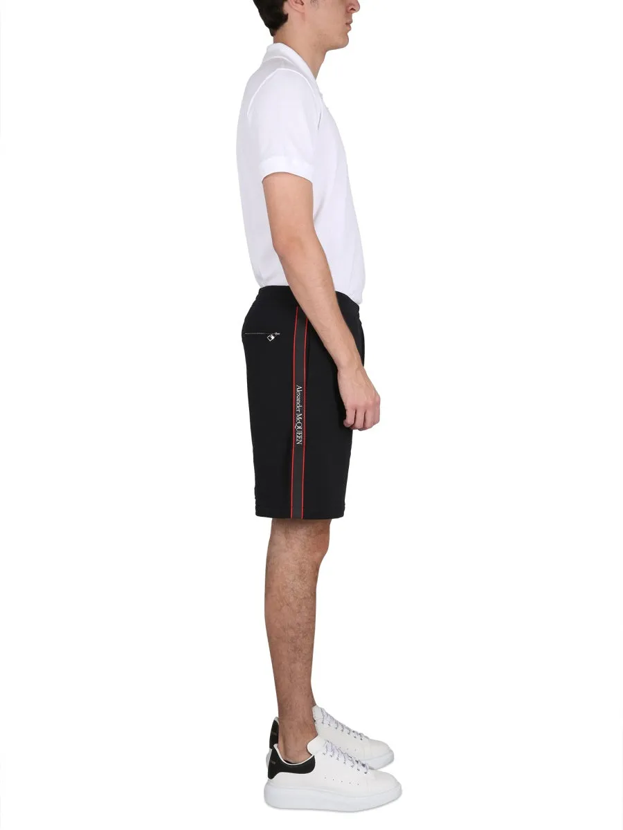Bermuda Shorts With Selvedge Logo Band sold by Wanan Luxury product image thumbnail 2