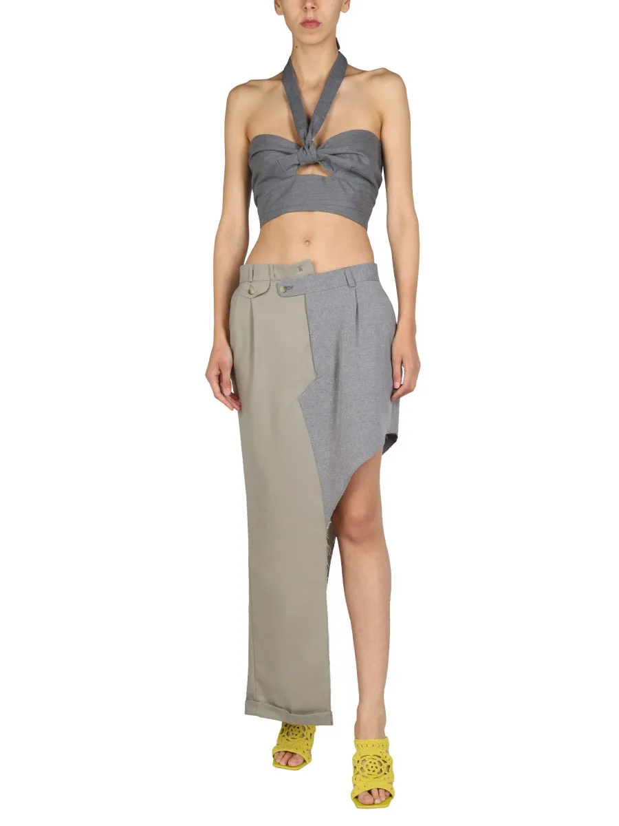 Top With Crossed Straps sold by Wanan Luxury product image thumbnail 2