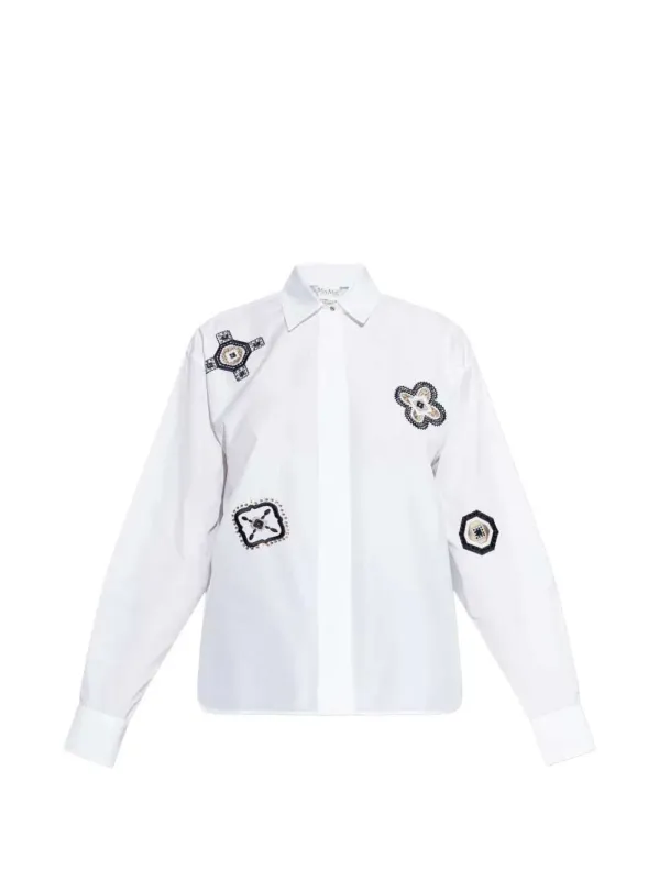 Shirt With Striking Embellishments made by MaxMara