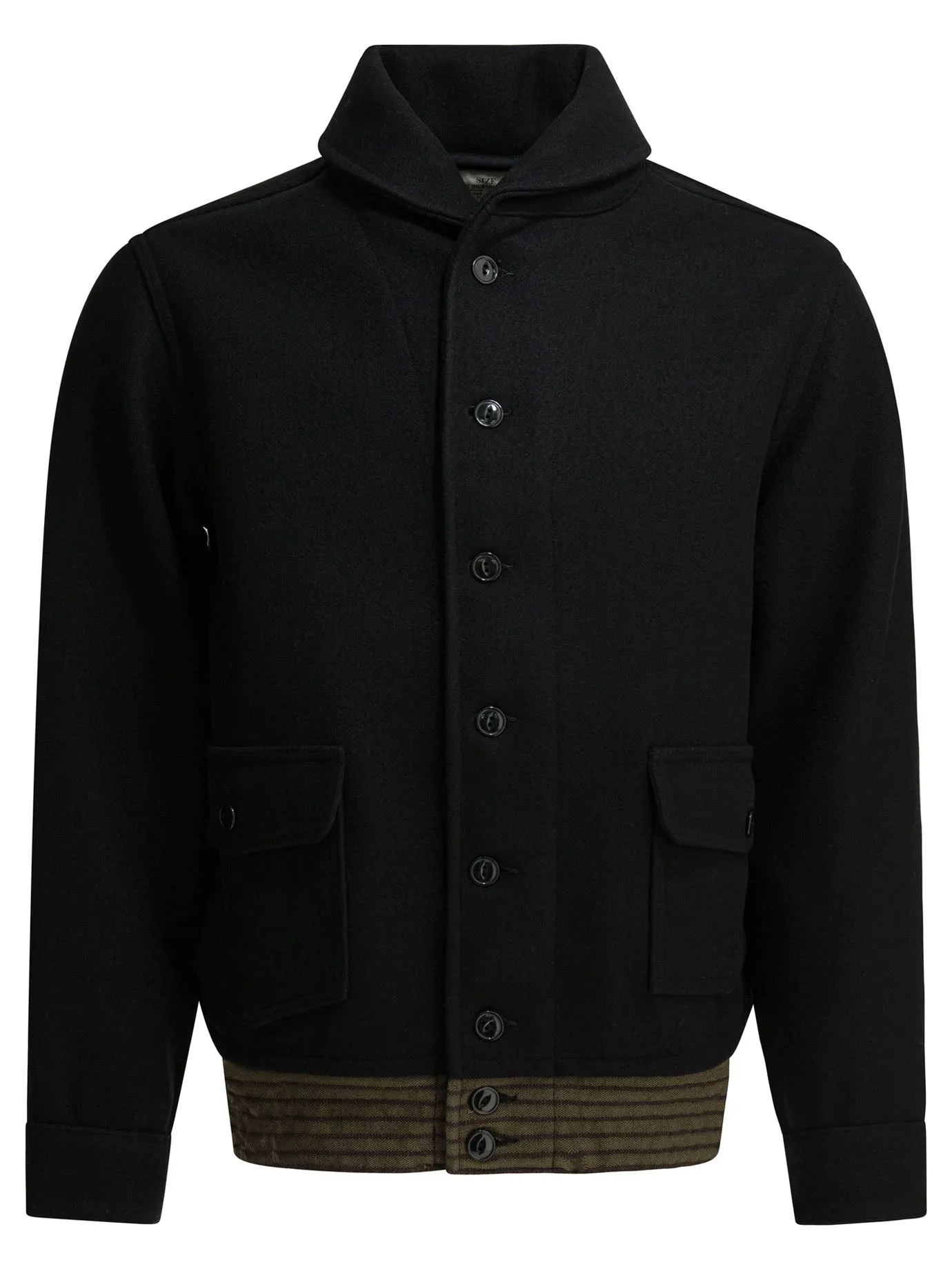 Wool Bomber Jacket Jackets And Coats Black sold by Wanan Luxury