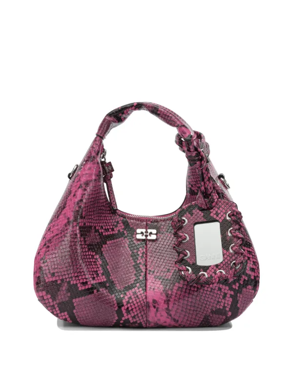 Hobo Handbags Fuchsia made by Ganni
