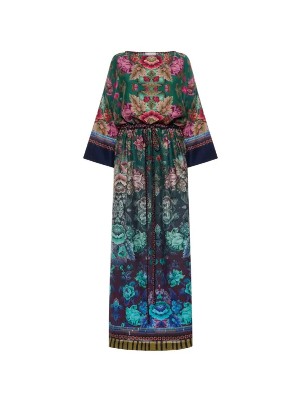 Printed Silk Dress sold by Wanan Luxury
