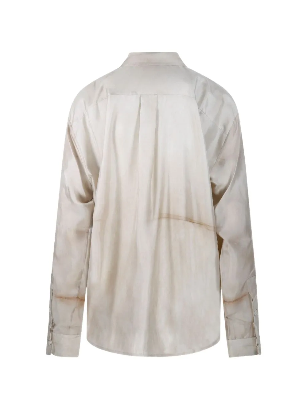 Printed Silk Shirt sold by Wanan Luxury product image thumbnail 3