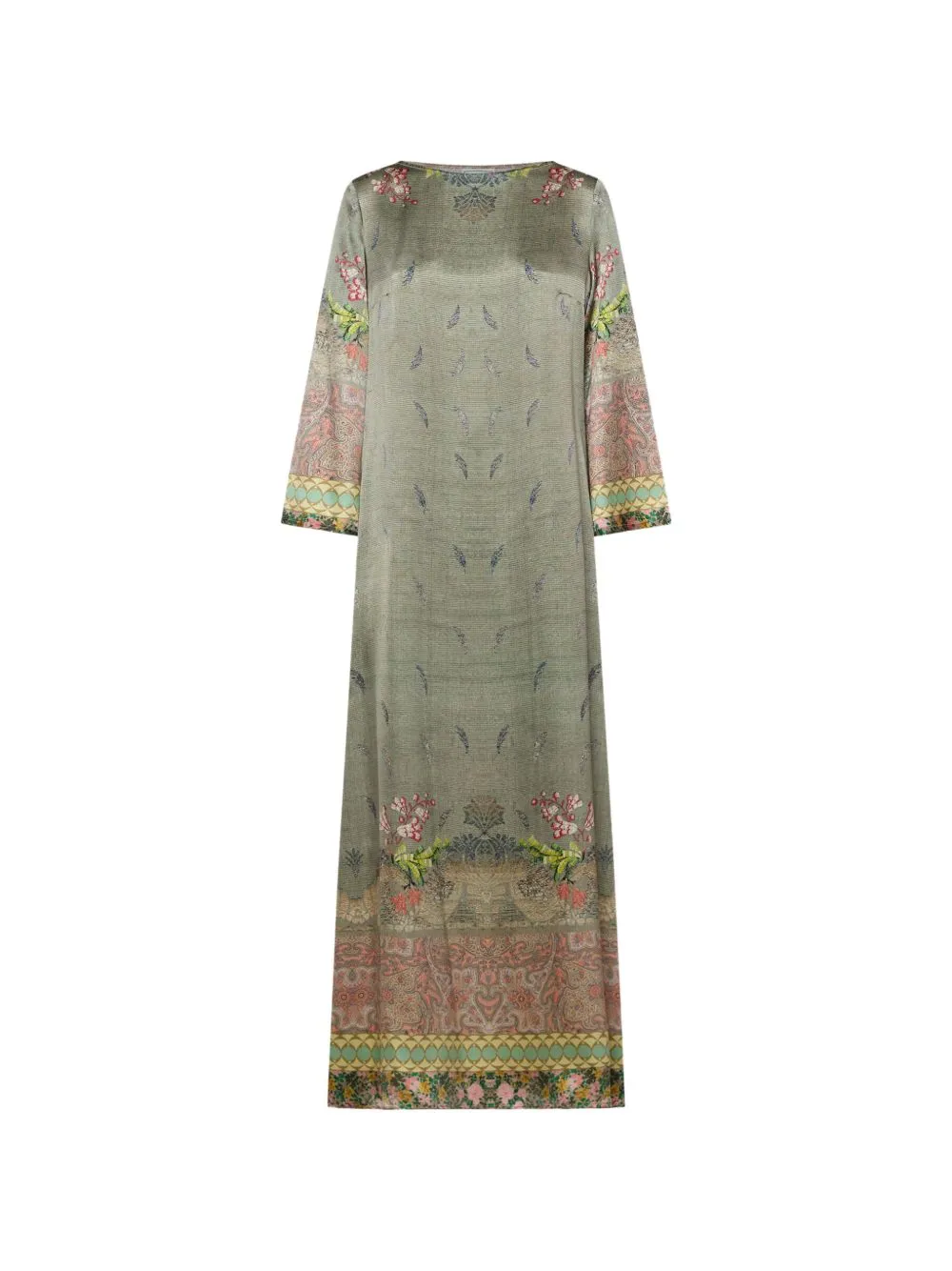 Printed Silk Dress sold by Wanan Luxury