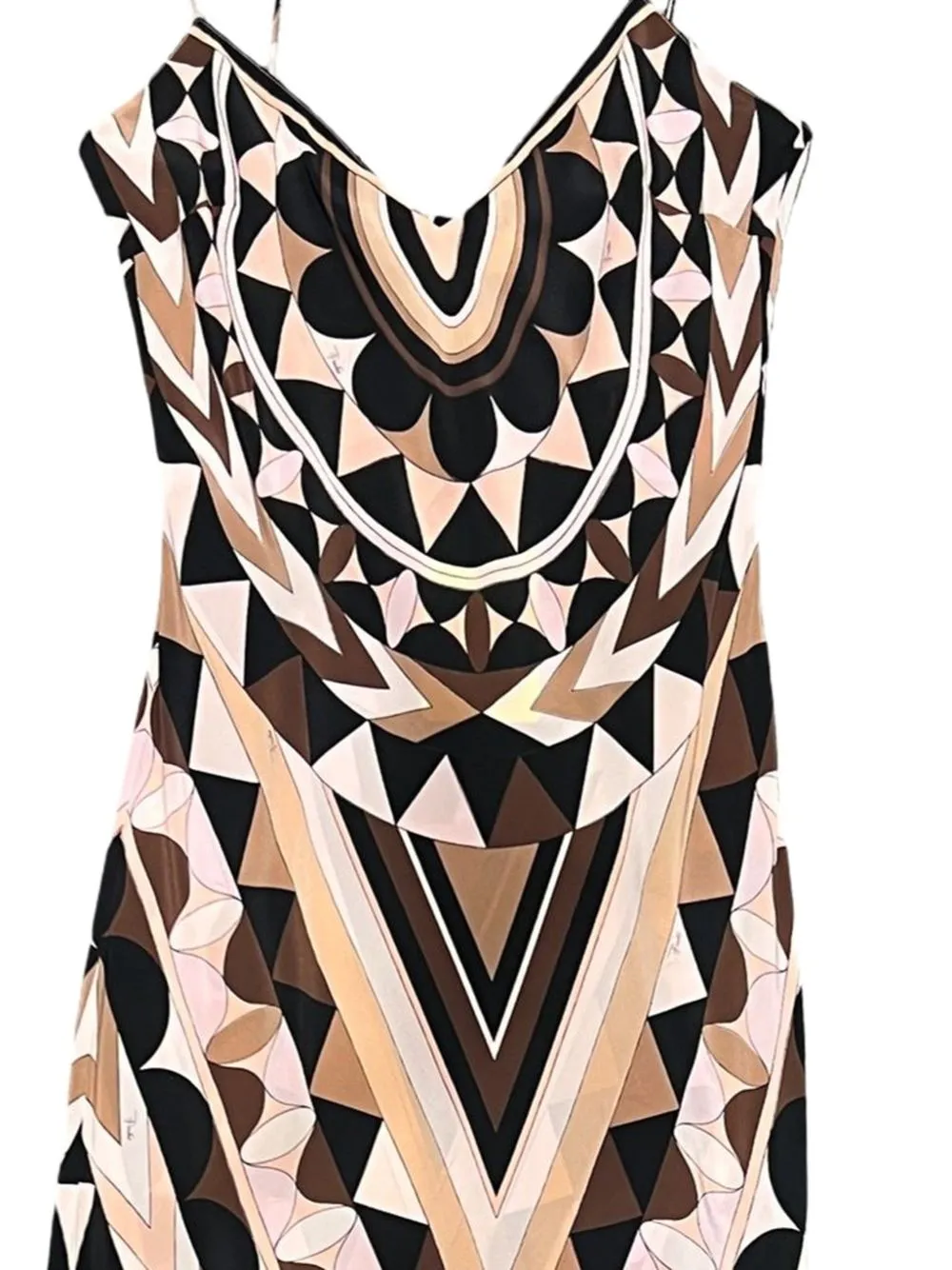 Printed Silk Long Dress sold by Wanan Luxury product image thumbnail 2