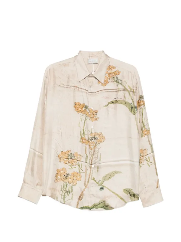 Printed Silk Shirt made by Pierre-Louis Mascia