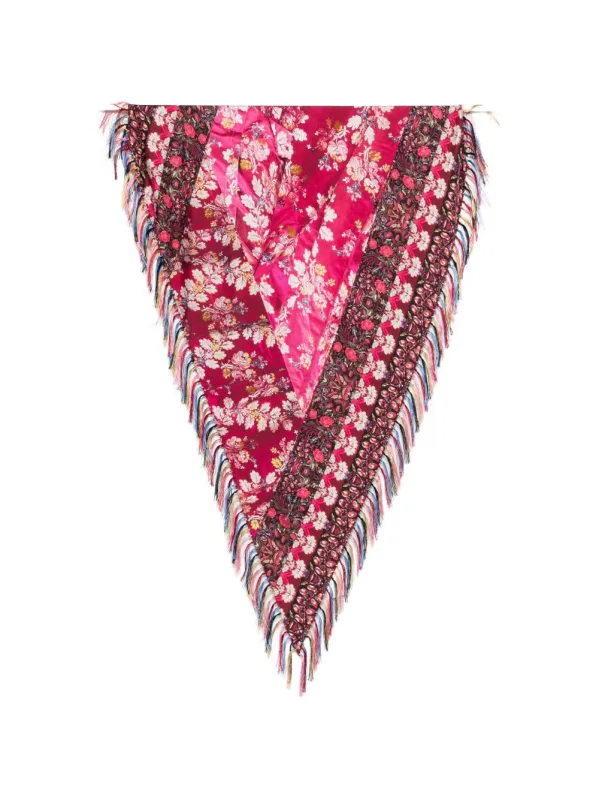Printed Silk Scarf made by Pierre-Louis Mascia