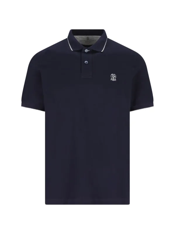 Logo Cotton Polo Shirt sold by Wanan Luxury