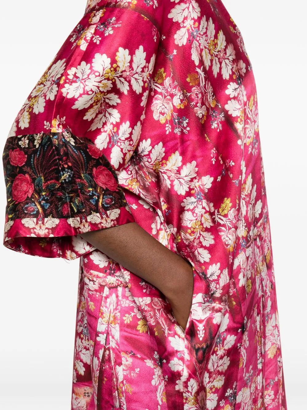 Pritned Silk Dress sold by Wanan Luxury product image thumbnail 2