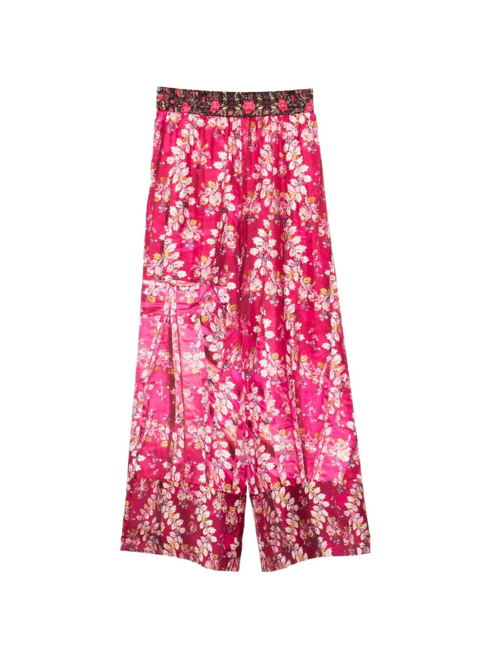 Printed Silk Trousers sold by Wanan Luxury