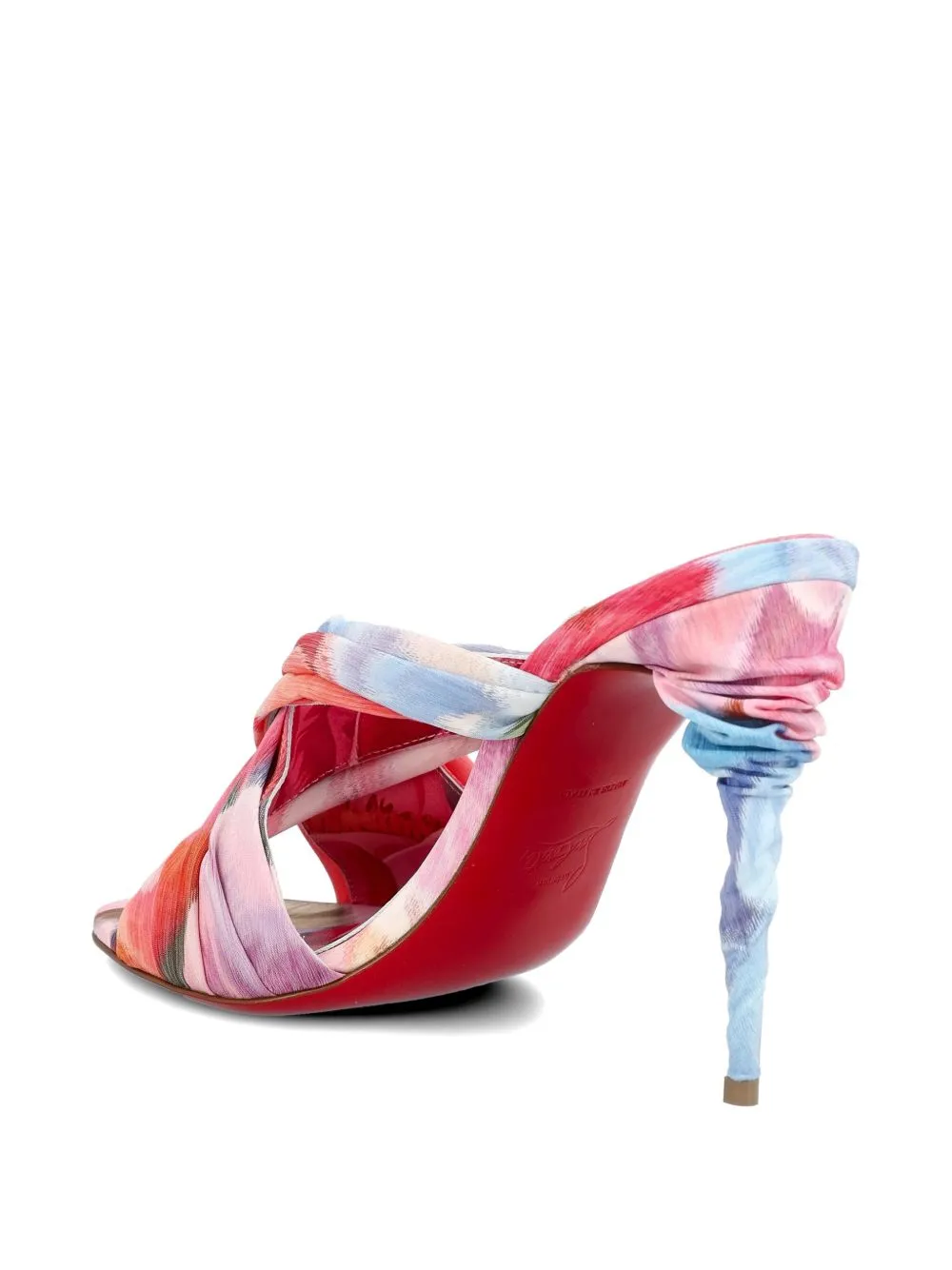 Affabula Peony Print Mules sold by Wanan Luxury product image thumbnail 3