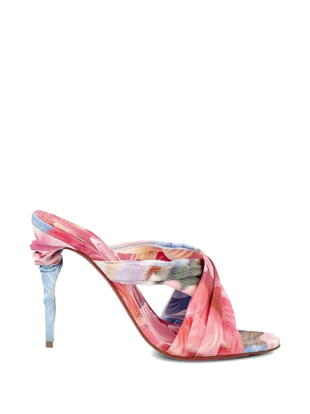 Affabula Peony Print Mules sold by Wanan Luxury