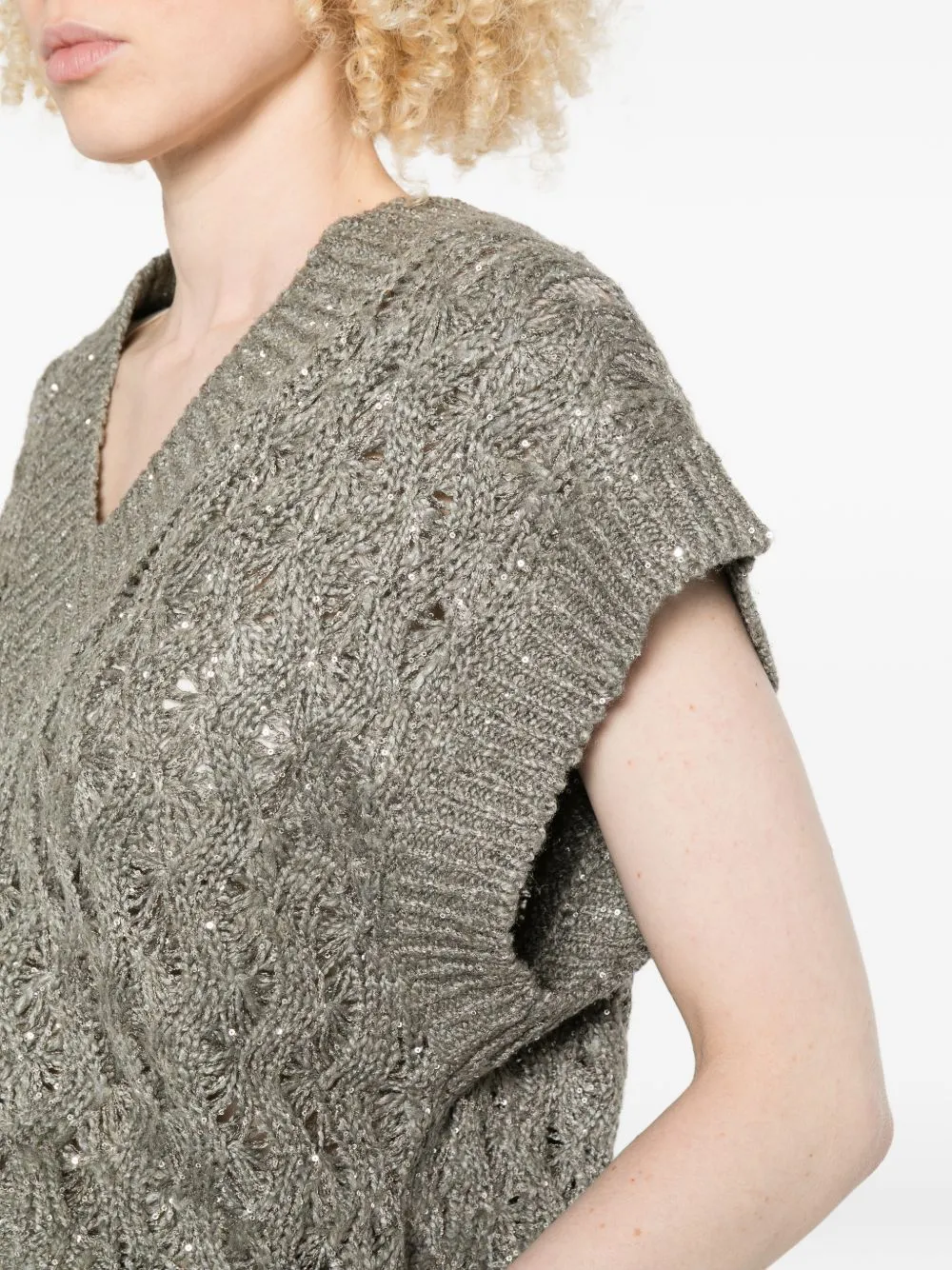 Linen And Silk Top sold by Wanan Luxury product image thumbnail 2