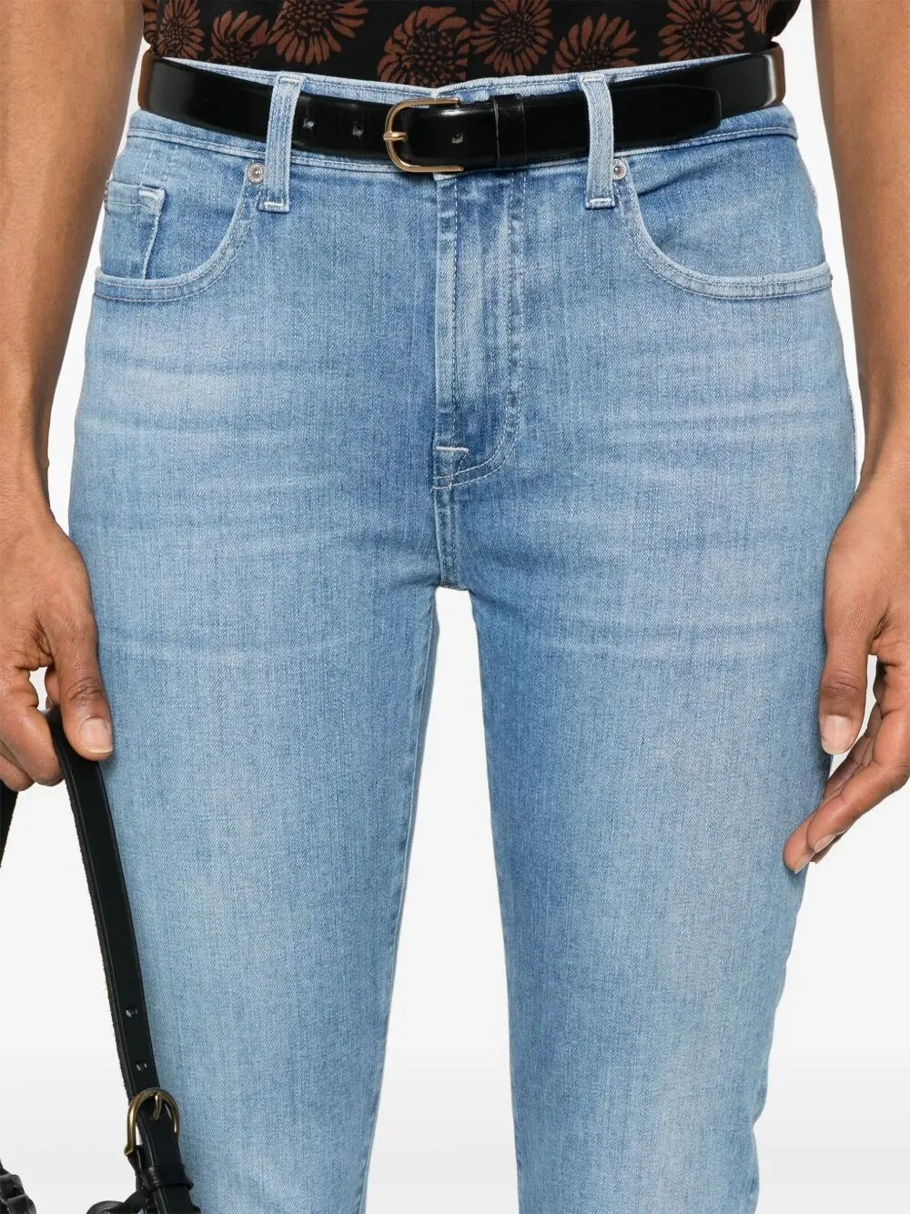 Relaxed Skinny Bloom Jeans sold by Wanan Luxury product image thumbnail 4
