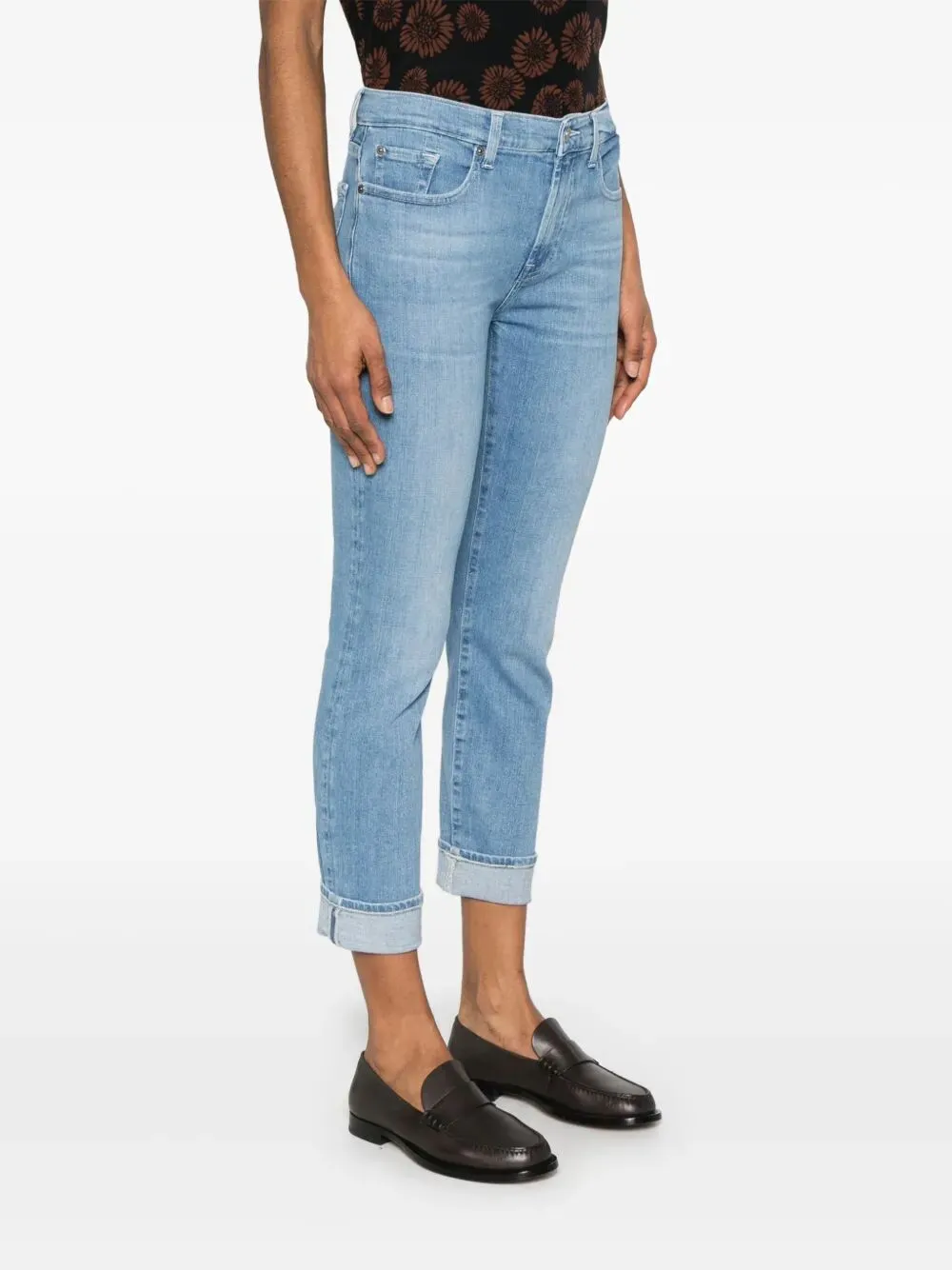 Relaxed Skinny Bloom Jeans sold by Wanan Luxury product image thumbnail 2