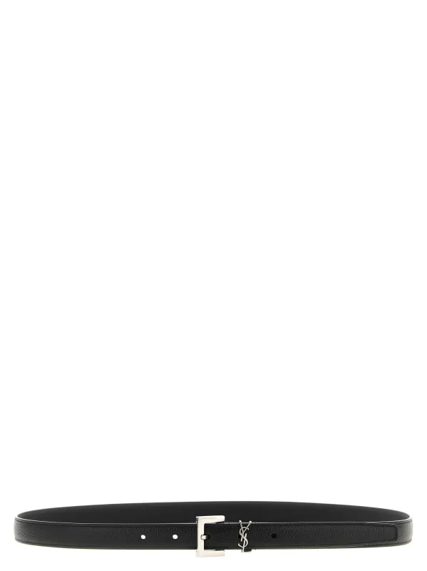 Tiny Cassandre Belts Black sold by Wanan Luxury