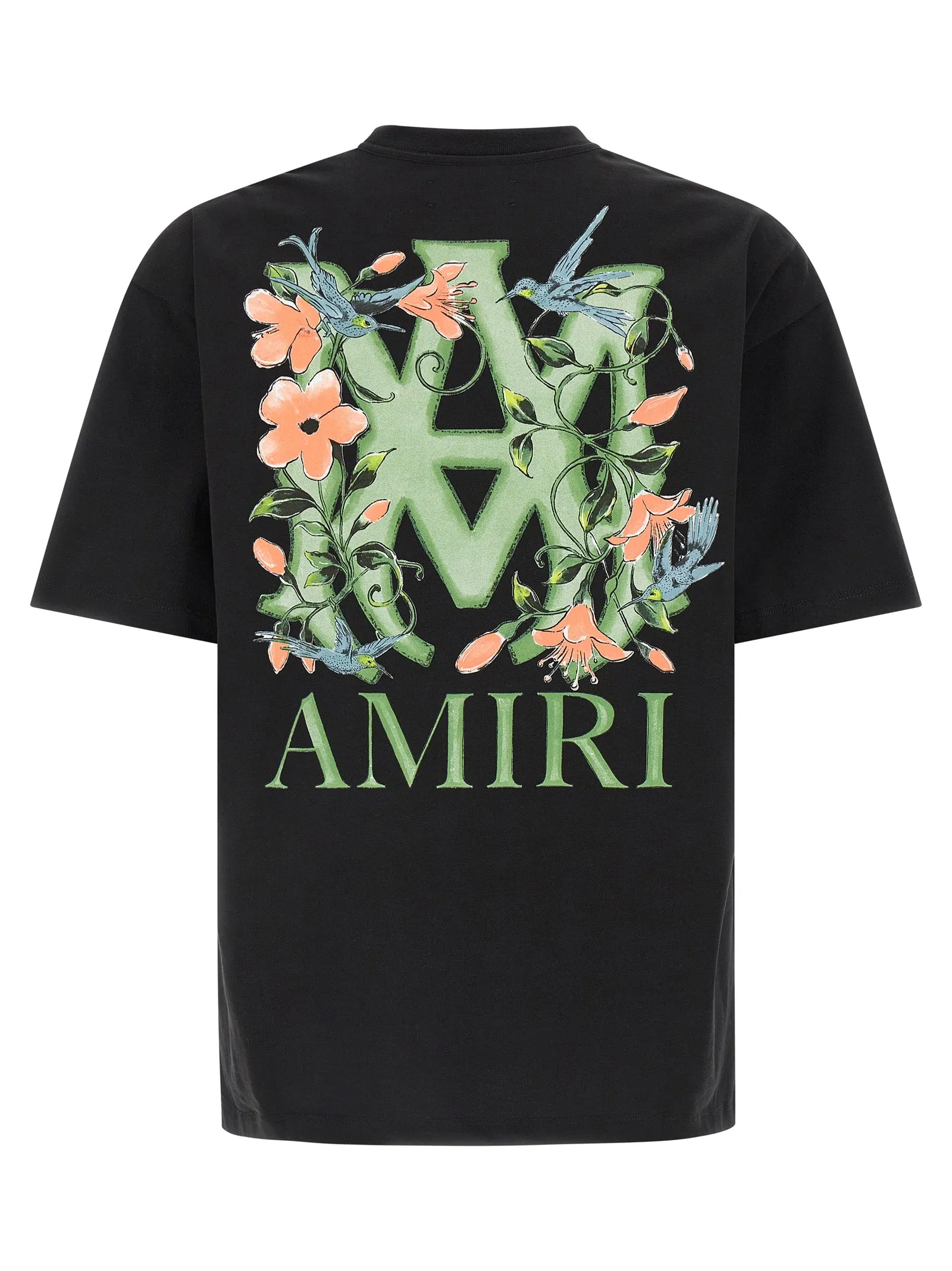 Ma Floral T-Shirt Black sold by Wanan Luxury product image thumbnail 2
