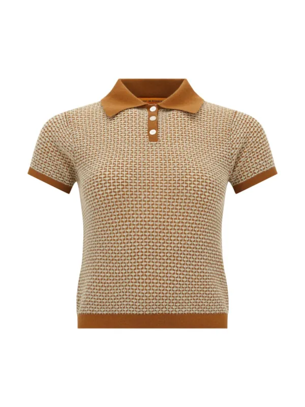 Knitted Polo. sold by Wanan Luxury