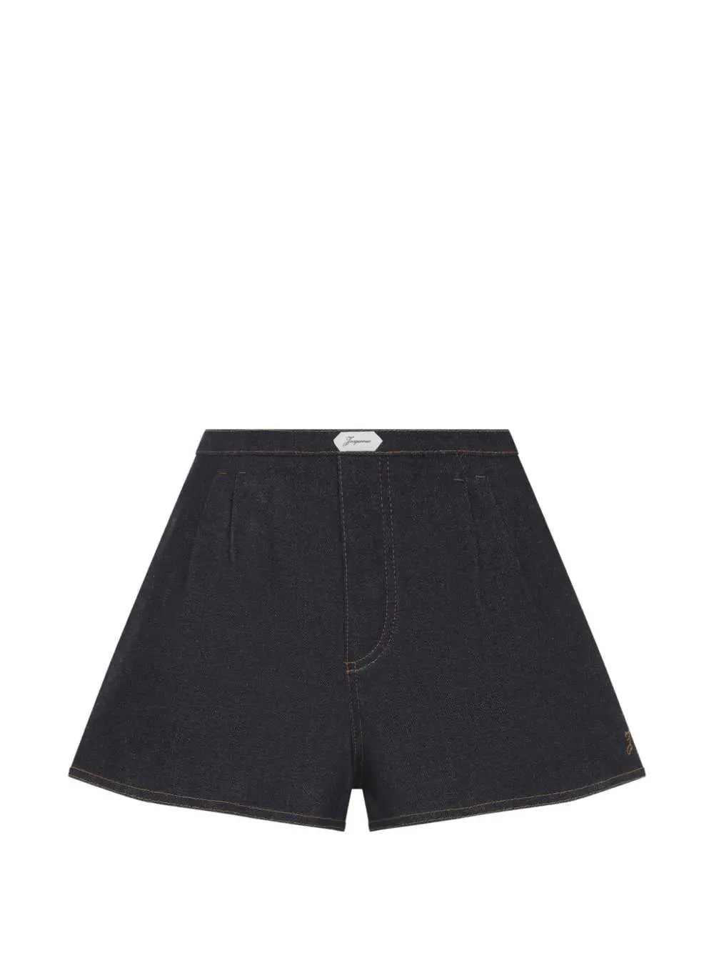 Pleated Cotton Shorts sold by Wanan Luxury