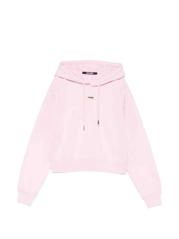 Hoodie With Logo Patch made by Jacquemus