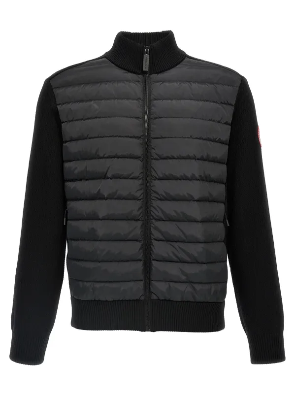 Hybridge® Quilted Knit Puffer Jackets Black sold by Wanan Luxury