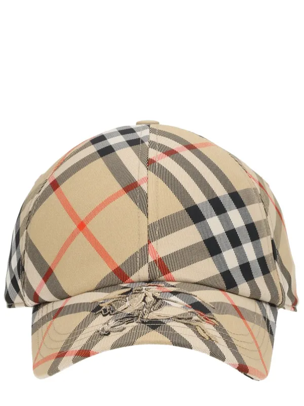 "Check" Baseball Hat made by Burberry