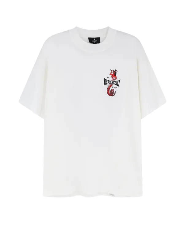 T-Shirts And Polos Flat White made by Represent