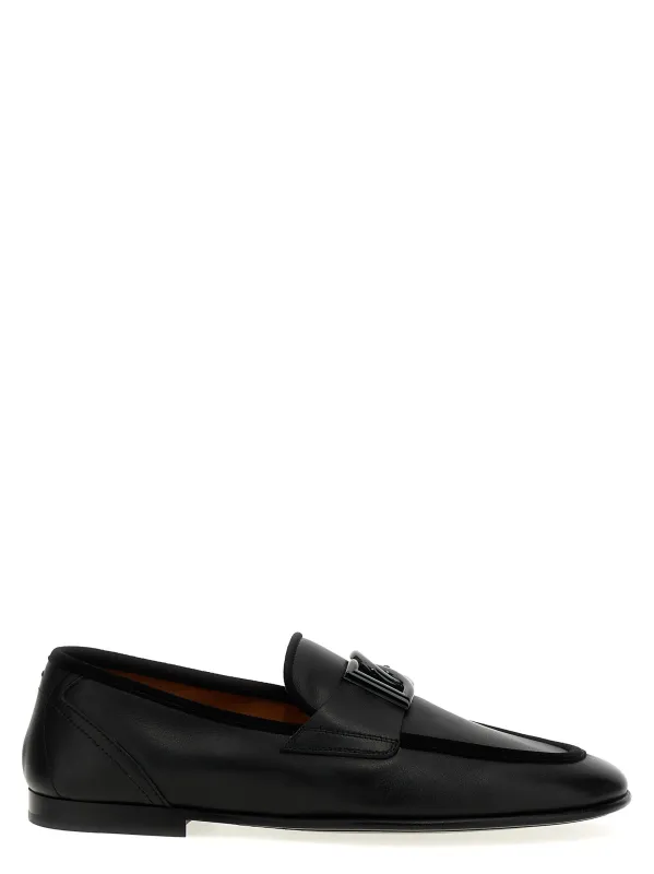 Logo Loafers Black sold by Wanan Luxury