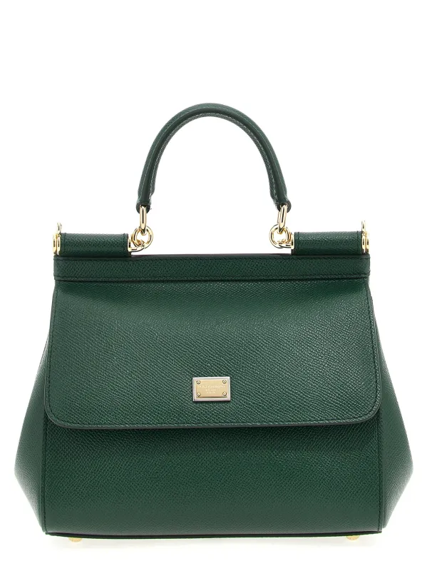 Sicily Hand Bags Green made by Dolce & Gabanna