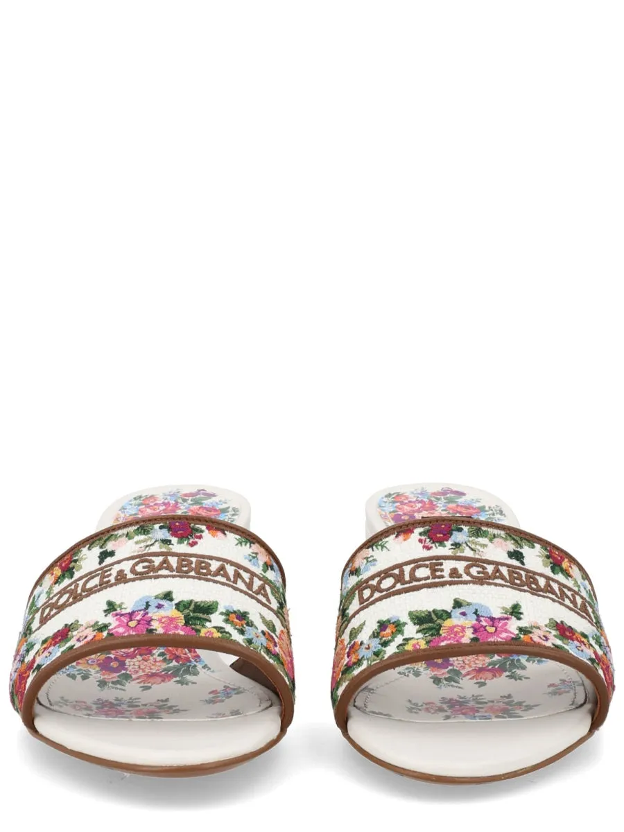 Sandal With Embroidery sold by Wanan Luxury product image thumbnail 3
