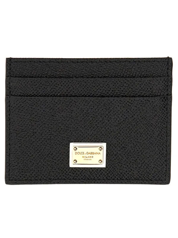 Leather Card Holder made by Dolce & Gabanna