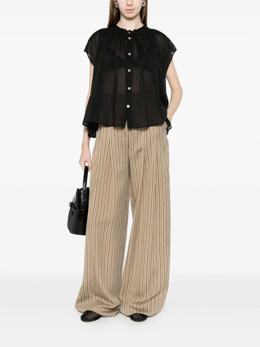 Voile Cotton And Silk Shirt sold by Wanan Luxury product image thumbnail 2