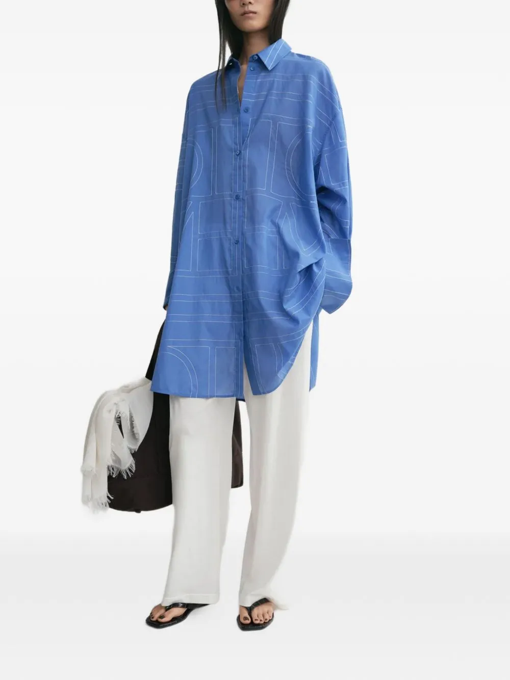 Cotton Blend Shirt sold by Wanan Luxury product image thumbnail 3