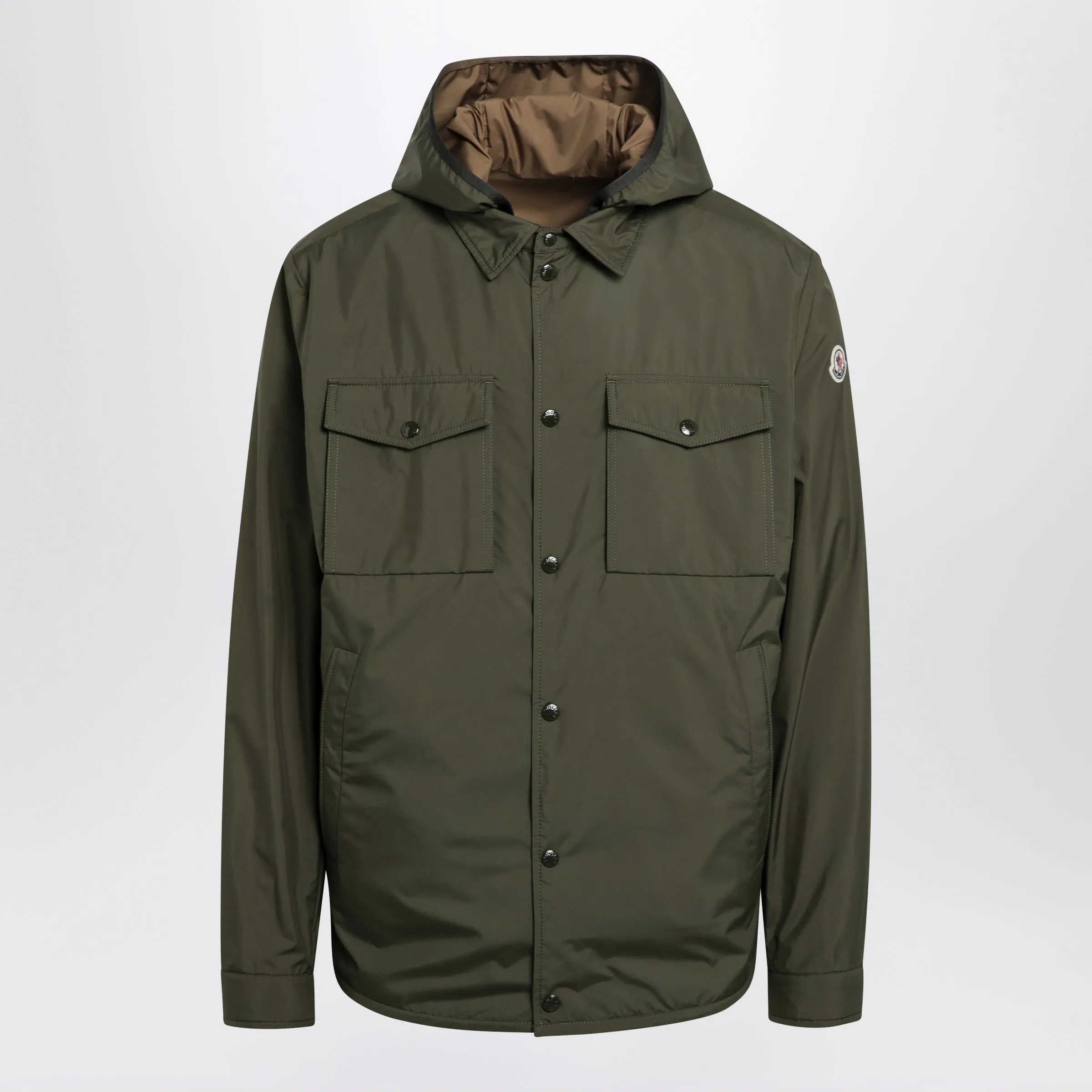 Chirano Shirt Jacket Military Green sold by Wanan Luxury