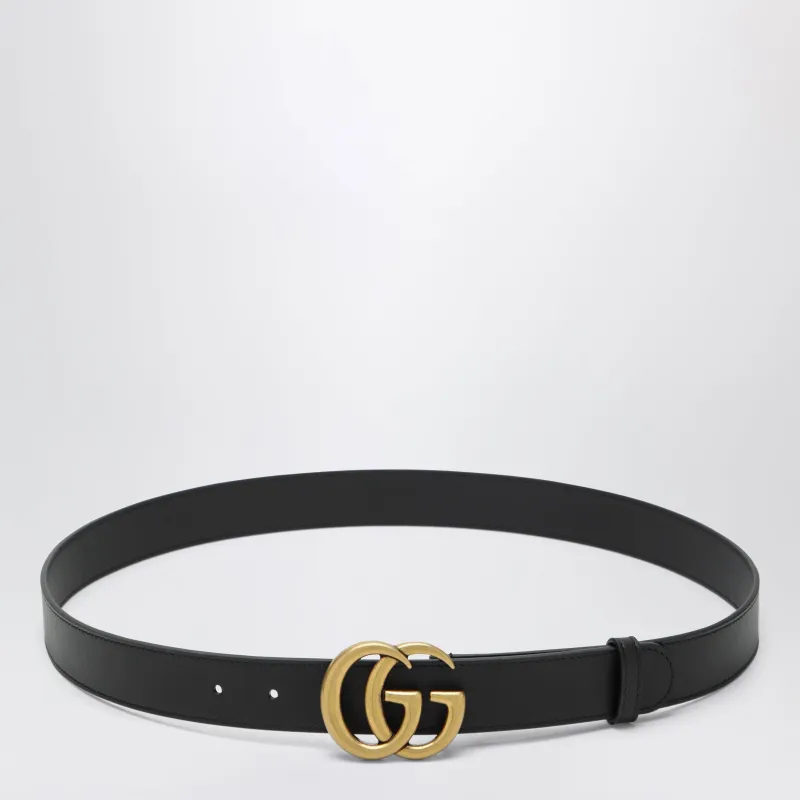 Black Gg Marmont Belt made by Gucci