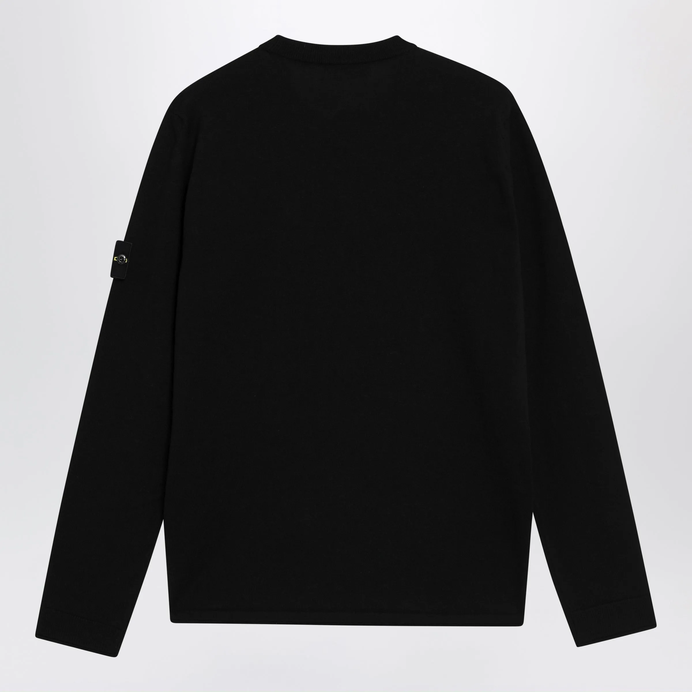Logo Badge Cotton Sweater In Black sold by Wanan Luxury product image thumbnail 2