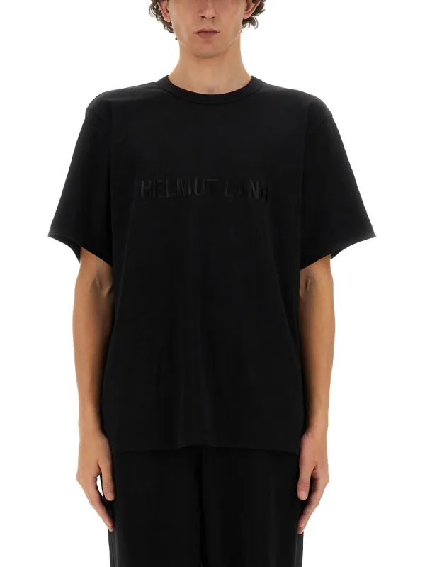 T-Shirt With Logo made by Helmut Lang