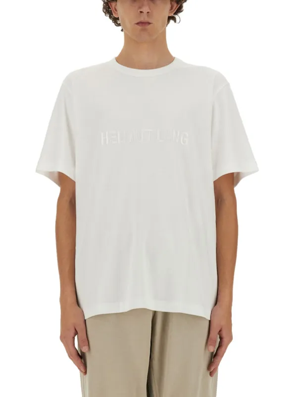 T-Shirt With Logo made by Helmut Lang