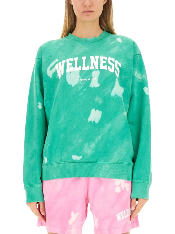 Sweatshirt With Logo made by Sporty and Rich