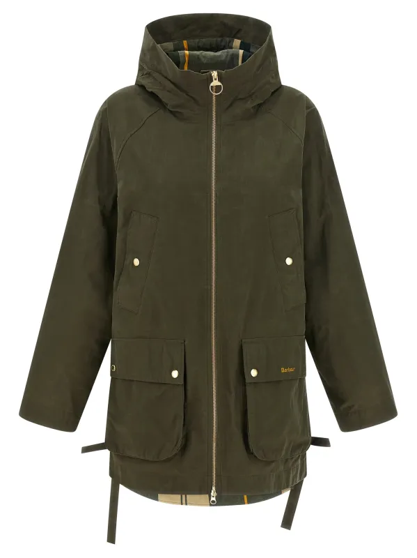 Middlemarch Puffer Jackets Green made by Barbour