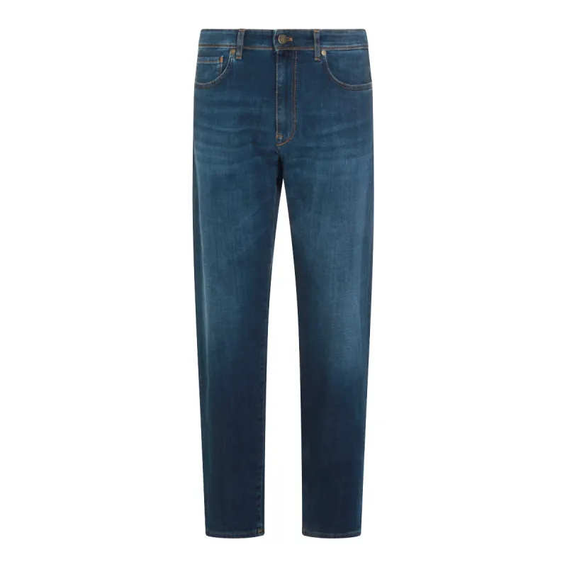 Jeans Mid Blue made by Wanan Luxury