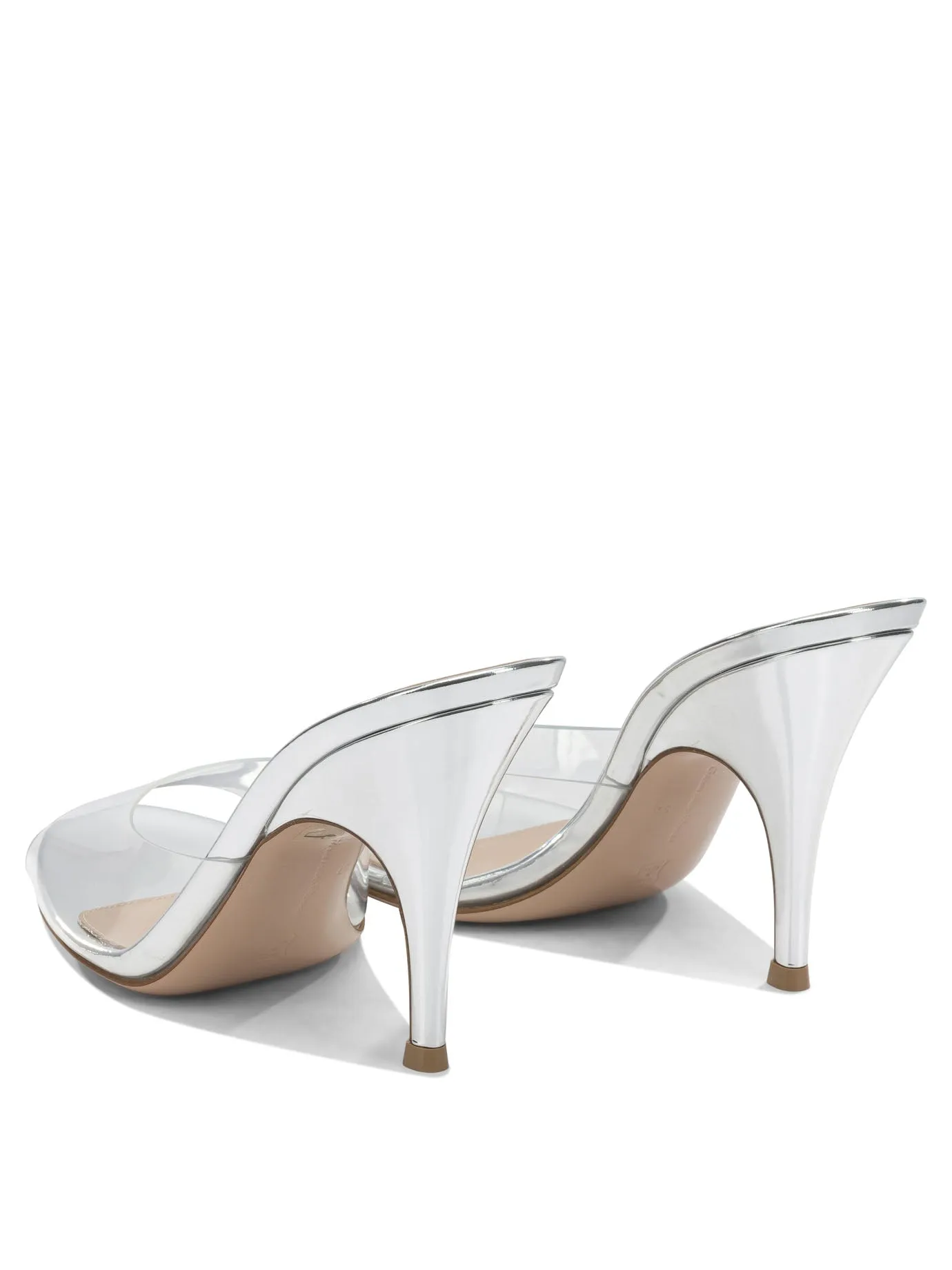 Sofia 95 Mm Heeled Shoes Silver sold by Wanan Luxury product image thumbnail 4