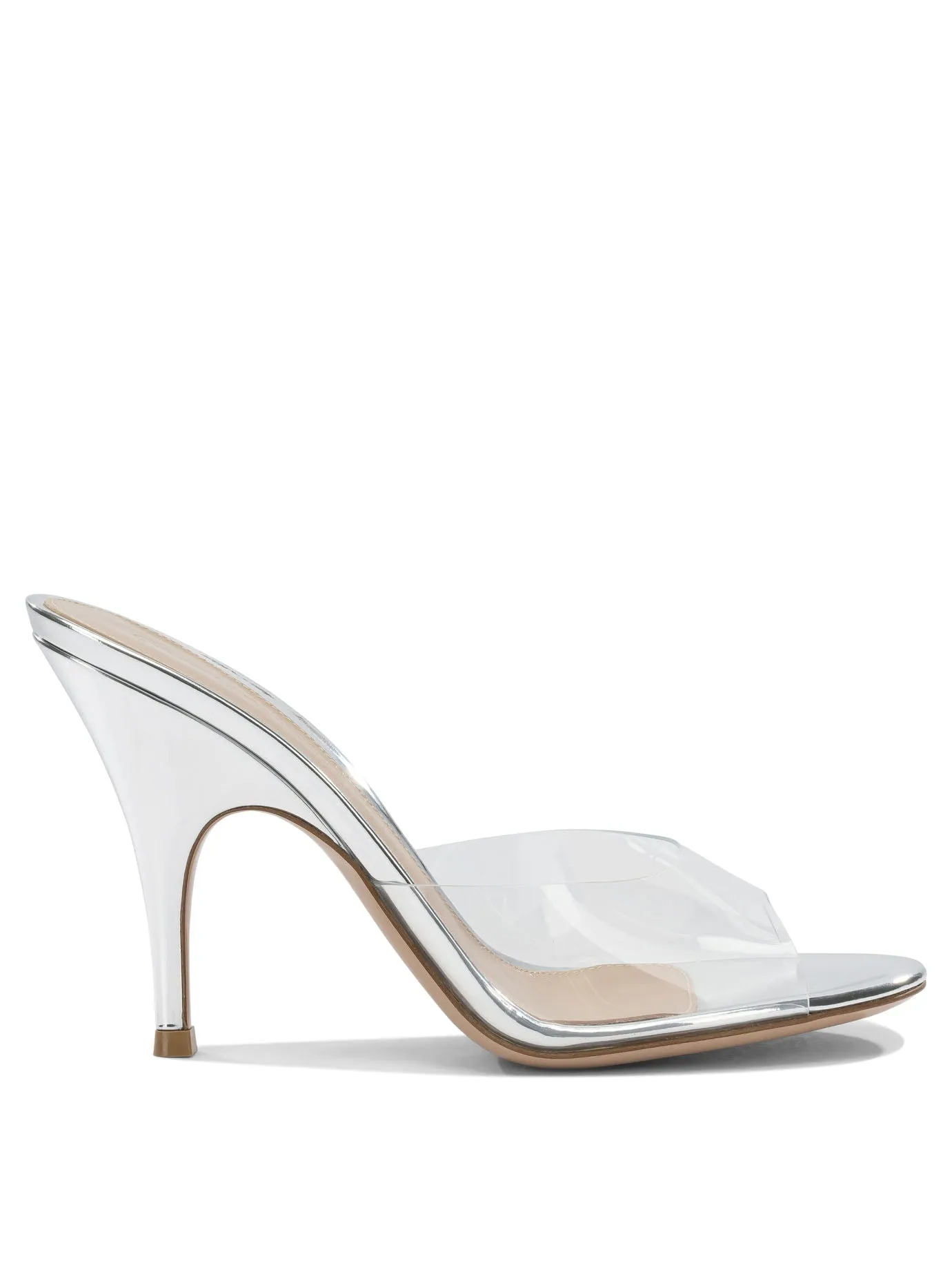 Sofia 95 Mm Heeled Shoes Silver sold by Wanan Luxury